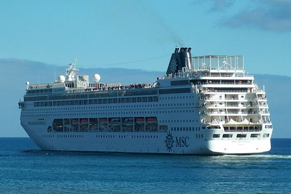 MSC Sinfonia Cruise Ship